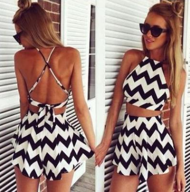 Conjunto de Verano a Rayas