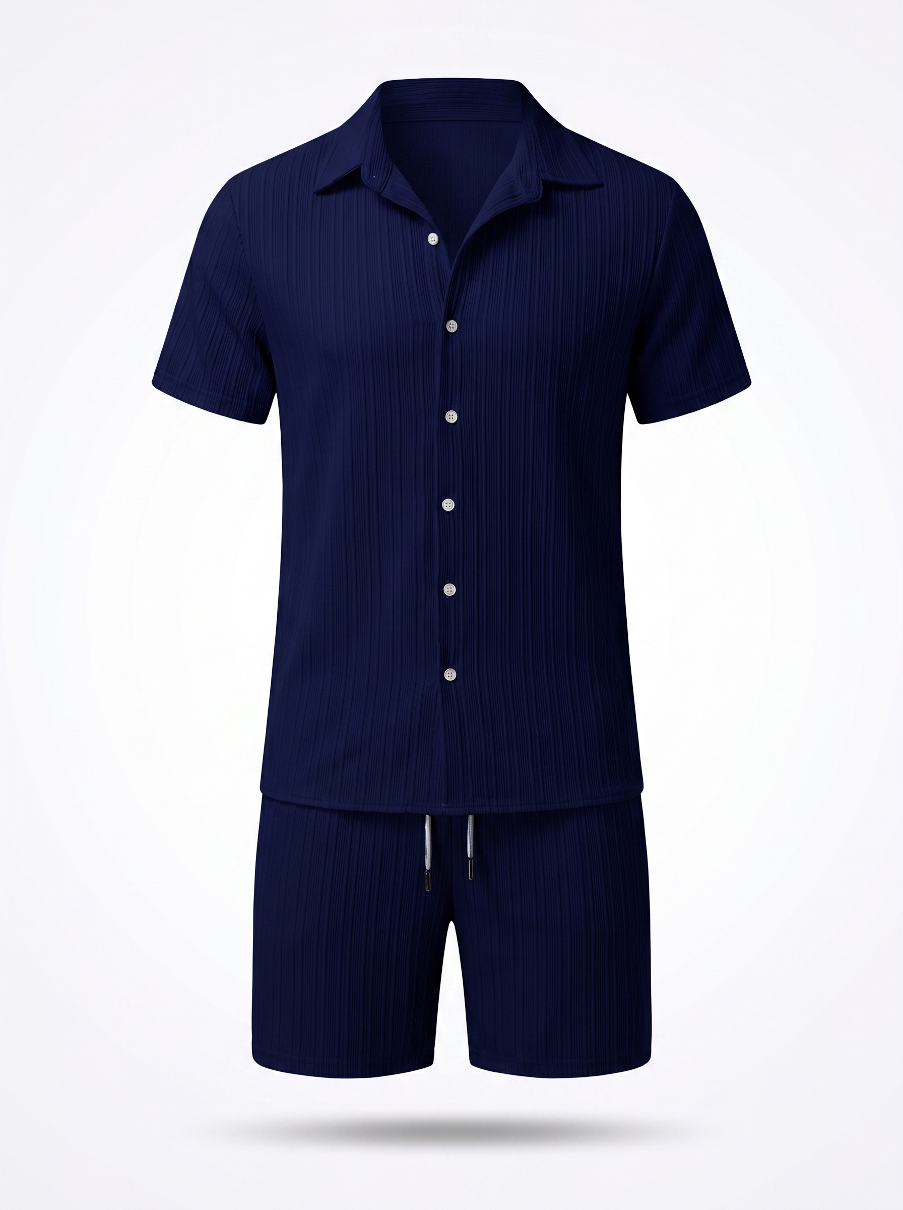 Men's Summer Casual Shirt & Shorts Set