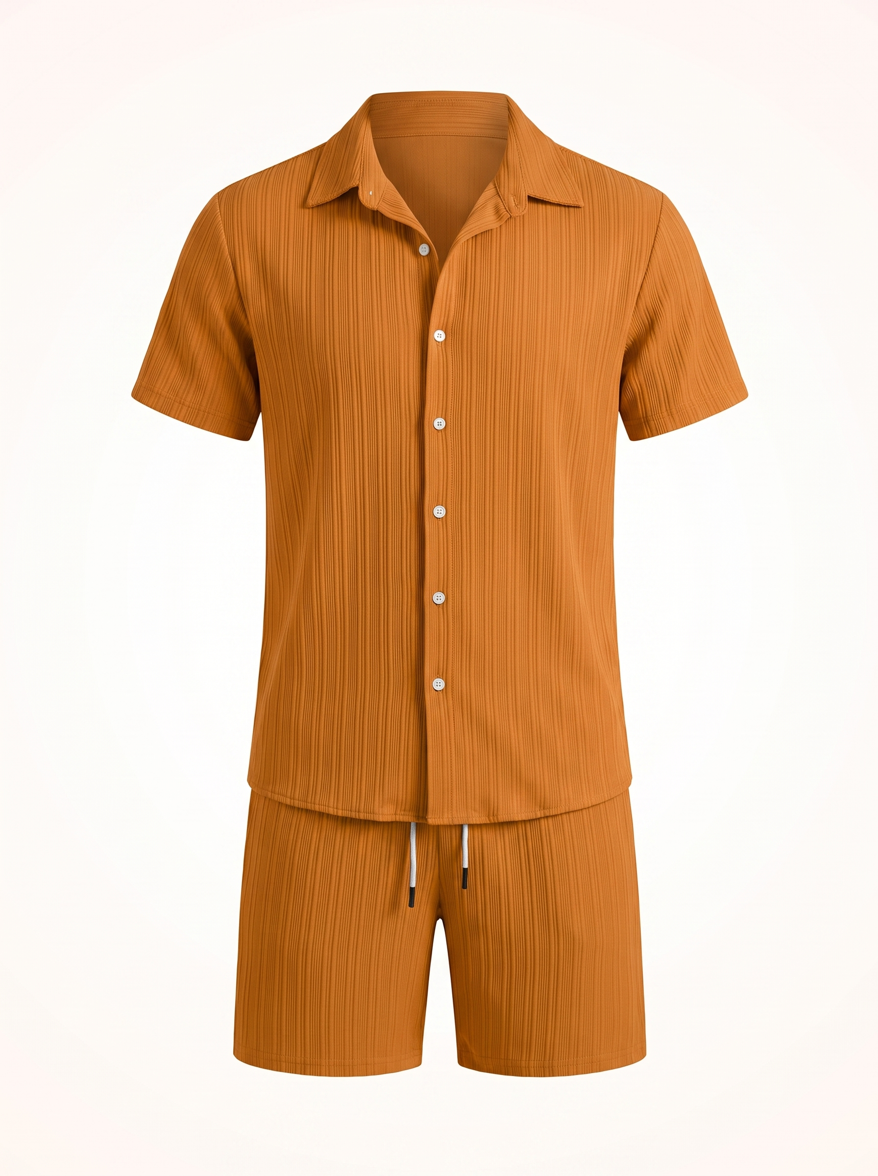 Men's Summer Casual Shirt & Shorts Set