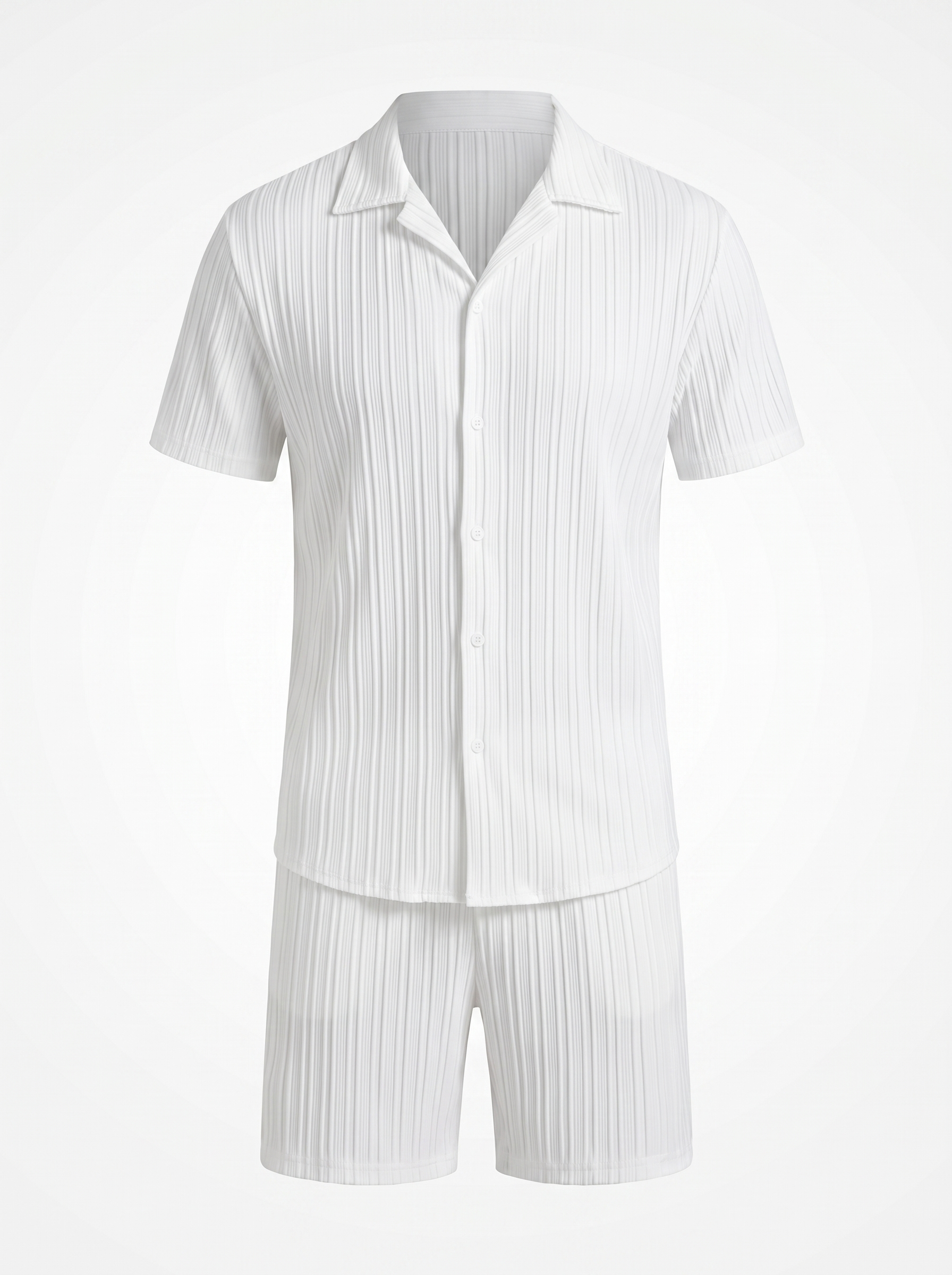 Men's Summer Casual Shirt & Shorts Set