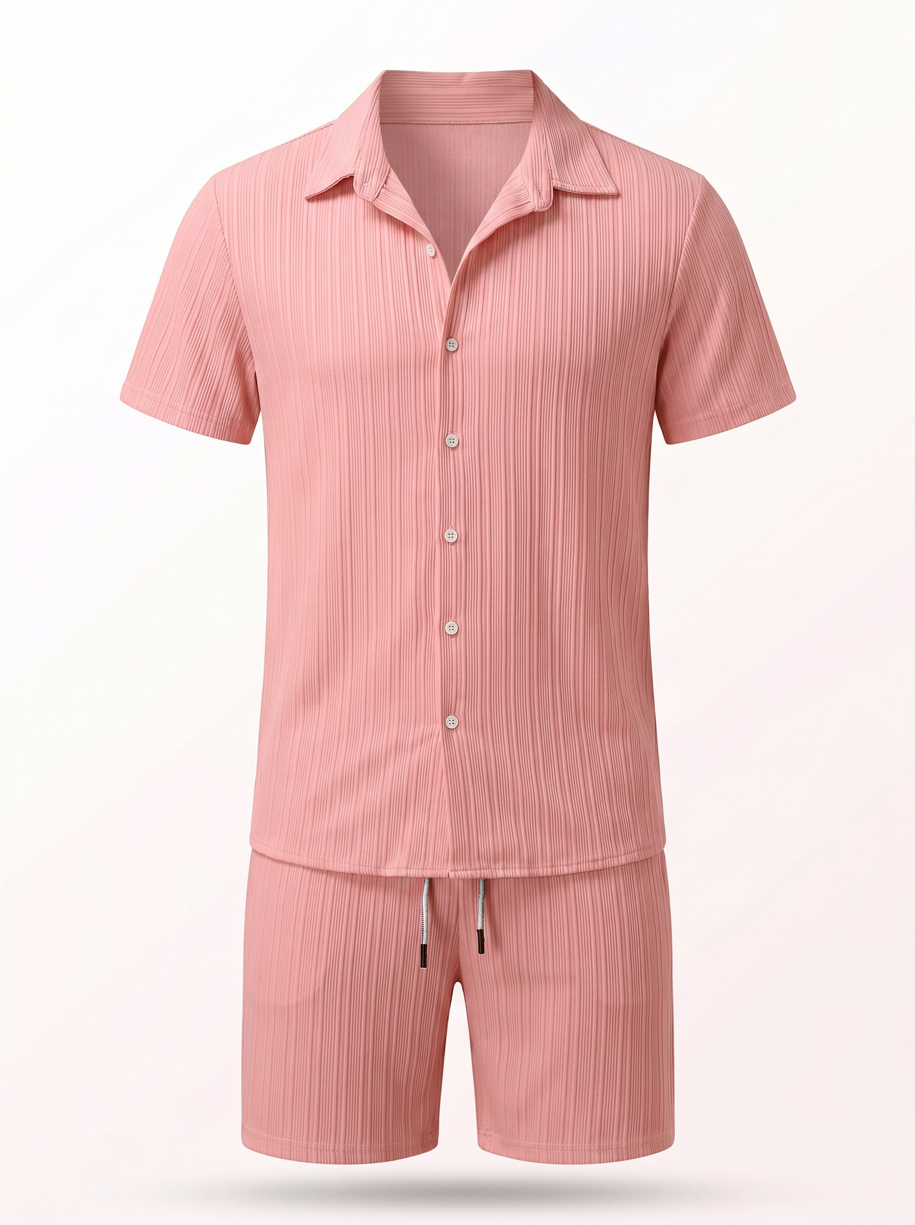 Men's Summer Casual Shirt & Shorts Set